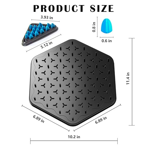 Juego de mesa Chain Triangle Chess Game estrategia familiar miniatura 6
