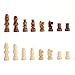YB-OSANA 62 Pieces Wooden Checker Pieces & Chess Pieces 2 in 1 Chess Game Set Board Games Accessories Classic Wooden Chess Game Set in 2 Styles and 2 Colors