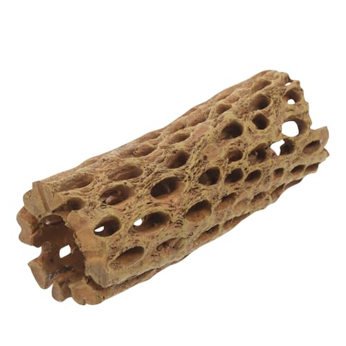 SUPVOX 魚7タンク7装飾:7水槽7隠れ家7洞窟7-7金庫7樹脂7魚7タンク7装飾7ベタ用7エビ7