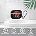 Bigfoot Shaking with Aliens Funny Protective Case Compatible with Airpods Pro Headphone Cover with Hanging Keychain