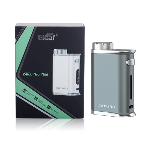 yModzdq^oR {̂̂ Eleaf iStick Pico Plus 75W TC Box ModiC[[t ACXeBbN sR vX bh^Cvj 18650obe[Ή 510Ki ^  xCv/Vape Type-C}[