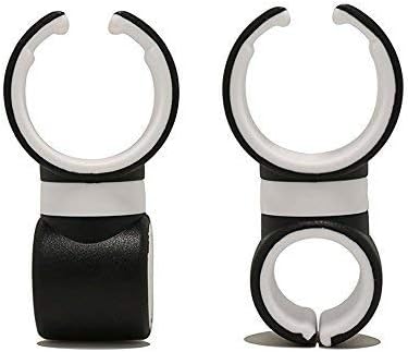 Tomson 360 degree rotatable Universal Bike Mount Cell Phone Bicycle Handlebar Motorcycle Holder Cradle for Samsung Galaxy S8 S8 Plus iphone 11 5s 6 6s 7 7s 7plus 8 8plus iphone X (Black+White)