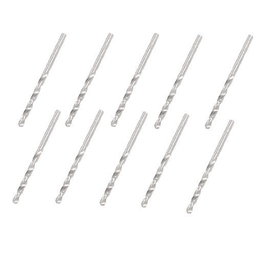 Aexit Replacement 3.5mm Tool Holder Dia Spiral Flute HSS Twist Electric Drill Bit 10 Pcs Model:36as599qo242