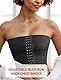 AIEOE Damen Korsett Brust Binder Unterbrust Korsage bauchweg Corset top Shapewear - XL
