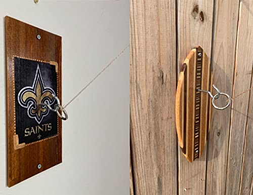 Iparts Hook And Ring Swing Diy Kit Heavy-Duty Hardware And String Ring Toss Game, Set Of 2 #TOP4