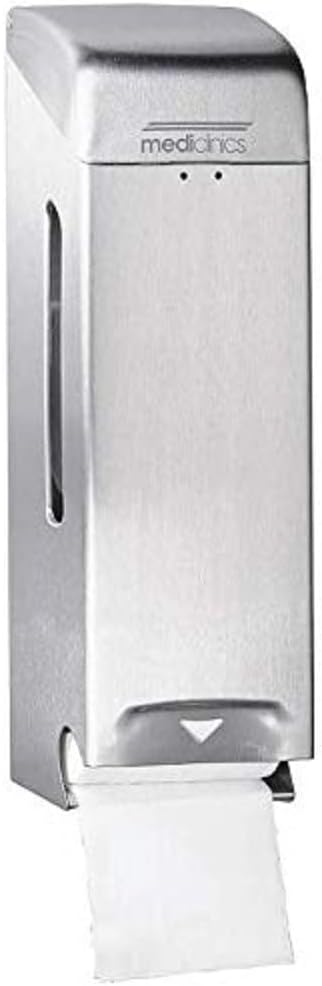 MediclinicsALL CARE 13318 PRO781CS 3-Roll Dispenser, Stainless Steel
