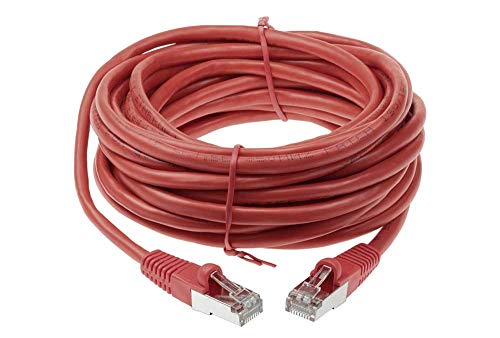 Cable de red SF Cable Cat5e STP 7.62 m rojo miniatura 1