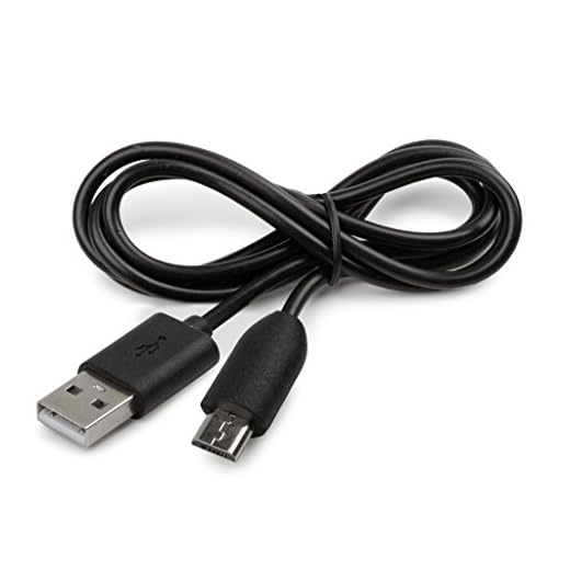REYTID Ersättning USB-laddningskabel kompatibel med Playstation 4 trådlös styrenhet – Plug & Play laddning micro-lead