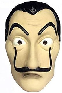 MIMINUO Latex Mask Halloween Mask Realistic Prop Face Mask Novelty Cosplay Costume Party Mask