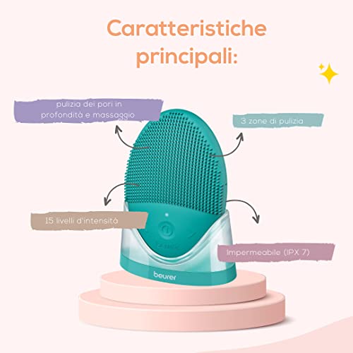 Beurer FC 52 Laguna Spazzola per il Viso Vibrante