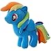 CVBA Muñeco De Peluche De Unicornio Rainbow Dash My Little Pony Earth Ponies Juguete De Peluche Niñas Niños Regalos De Cumpleaños 30Cm