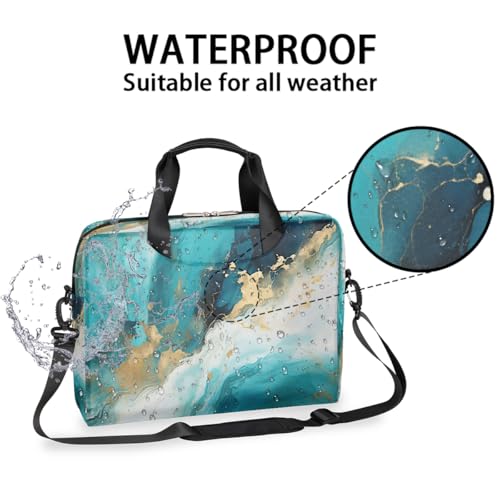 Maletín para laptop 15.6" de poliéster impermeable miniatura 3