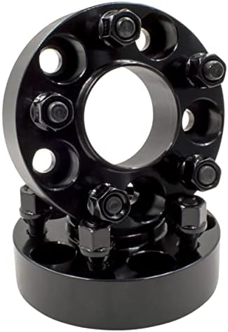 Wheel Accessories Parts 2 Pc Hub Centric Wheel Spacers 5 on 4.50 114.3mm 1.50" Thick 1/2" Thread Stud 70.50mm Hub Fits Fits Ford Mustang 1994 to 2014