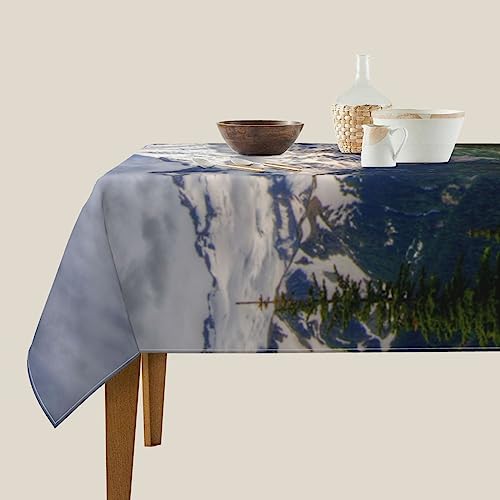 Nappe imperméable et infroissable décorative pour table