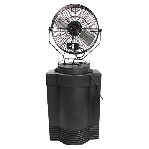 Maxx Air Premium Misting Fan W/Standalone Tank, Swamp Cooler For Commercial, Residential, Athletic Use (Mid Pressure 18") #TOP5