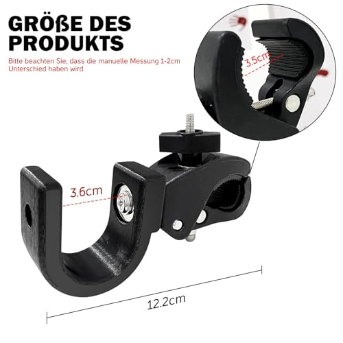 Universal Fahrrad Laufrad Halterung Fahrradträger Halter, Laufradhalter für ABC Design Kinderwagen Laufradhalterung Kinderfahrrad