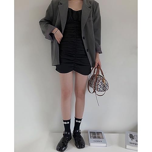 Socks,Lolitas Cute Summer Ankle Dress Socks Sweet Pearls Crew Socks JK Uniform Calf Socks Roll Cuffs Middle Tube Sock3