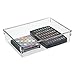 iDesign Clarity BPA-Free Plastic Drawer Organizer Tray - 8.9