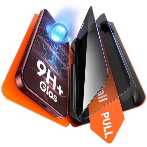 TAURI für iPhone 18 Pro Max Sichtschutz 6,9 Zoll - 2 Stück – Ansicht 1