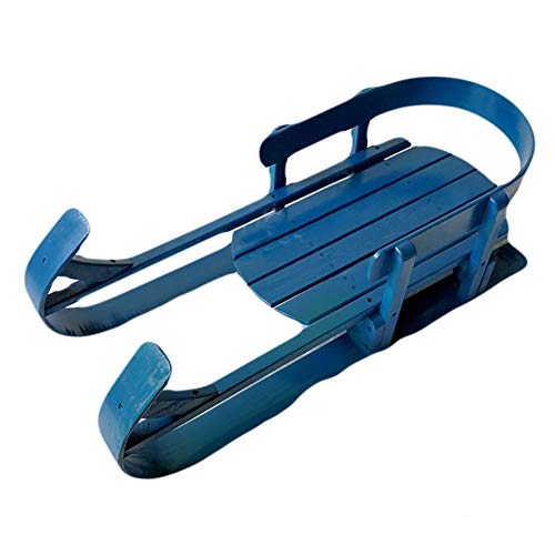 Danadesk Infant Sled For Snow, Wood Toddler To-Boggan Children Ski Solid Wooden Sleigh Sledge Grass Skiing For Kids-D #TOP7