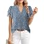 Floral Dusty Blue