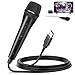 Produktbild Elyco Micrófono USB Universal für Nintendo Switch, USB Handheld Mikrofon Plug and Play Microphone Kompatibel mit PS4 / PS3 / Xbox One/Xbox 360 /Wii/PC-Guitar Hero,Rock Star,Lets Sing