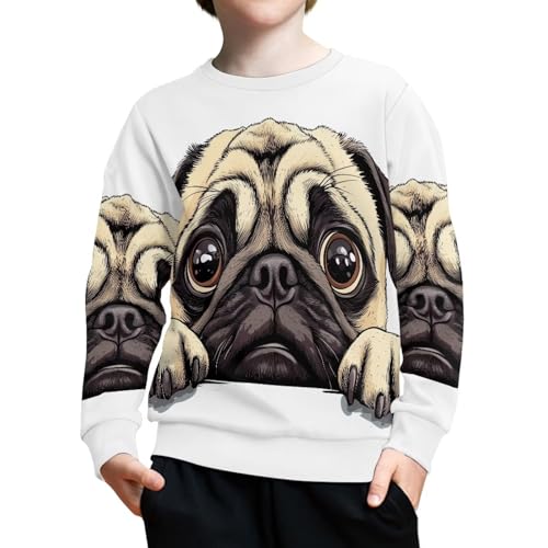 Kids Hoodies Long Sleeve Oversized Sweatshirt Casual Fall Clothes3