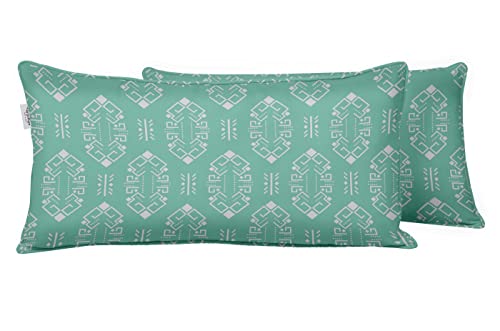 Coussin rectangulaire imperméable en polyester de qualité supérieure pour extérieur - 2