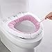 N-D, 2 piezas Funda/Cojín para Asiento de Inodoro CojíN De BañO Suave Cubierta De Asiento De Inodoro Lavable a MáQuina Toilet Seat Cushion Toilet Seat Cover Toilet Seat Warmer