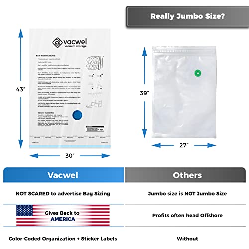 Vacuum Storage Bags - 12 Variety Pack