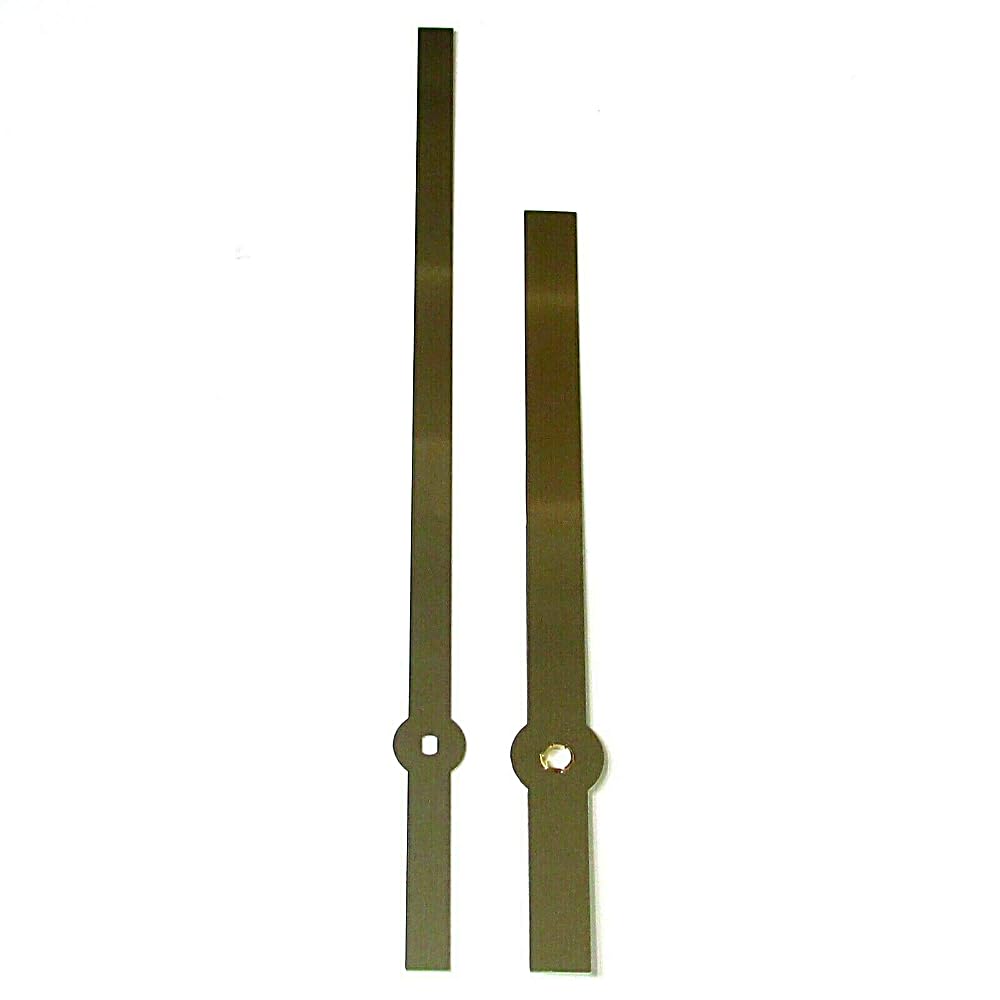 Dans Clock Shop Gold Replacement Metal Screw Fit Extra Long Clock Hands Compatible With German Quartz High Torque Movement Mechanism 180Mm