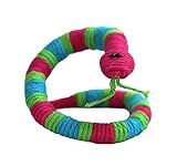 Fair Trade Yarn Snake Holiday Ornament or Home Decor from Colombia