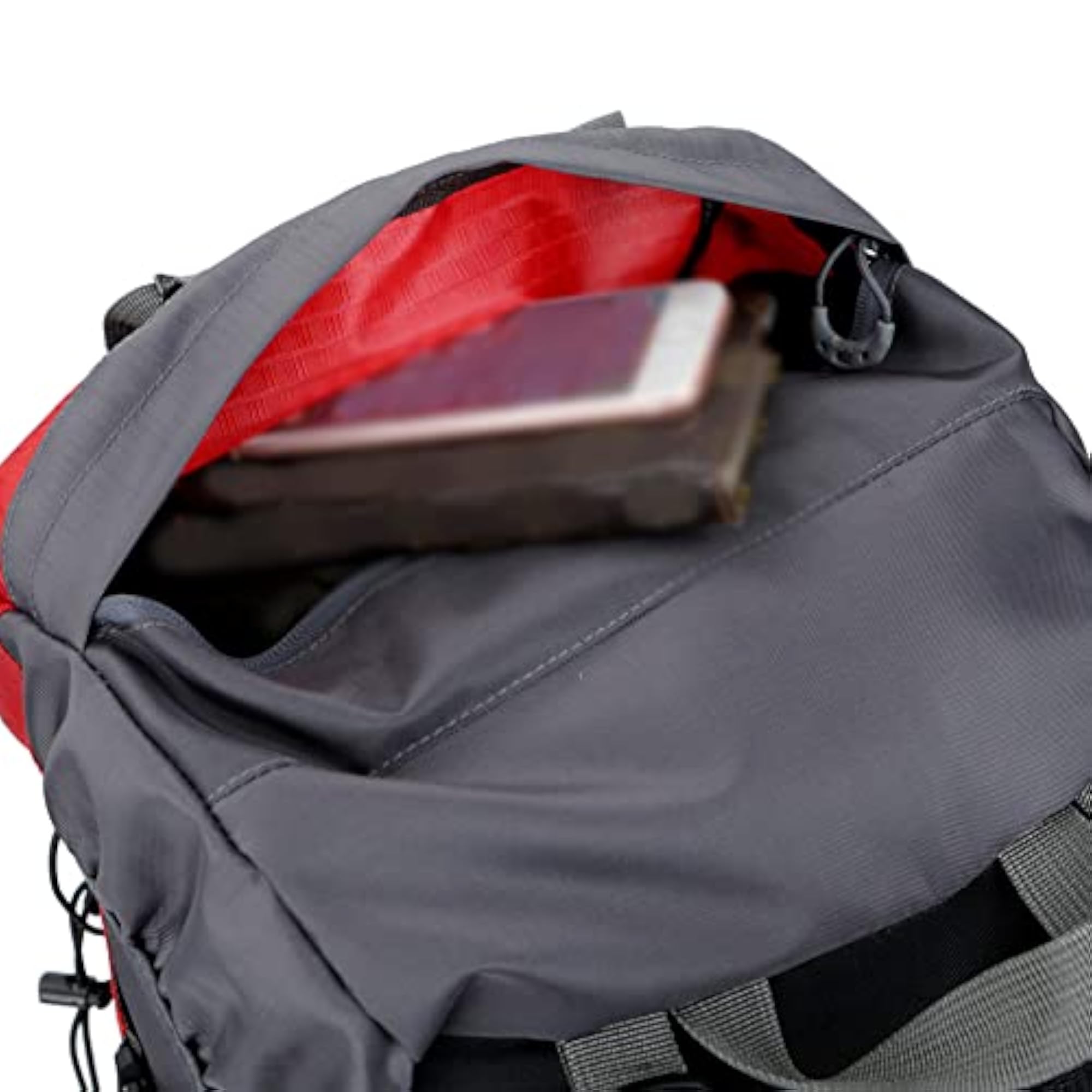 60L Hiking Backpack with Rain Cover for Mountaineering