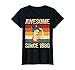 Awesome Since 1980 Geschenke Fantastisch Seit 1980 Frauen T-Shirt