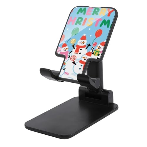 Support téléphone portable réglable bonhomme de neige pour regarder vos vidéos