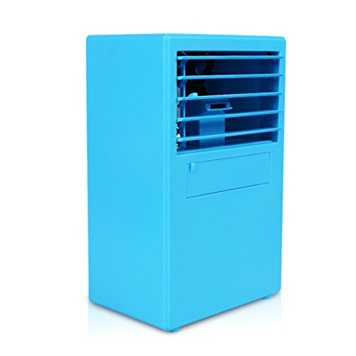 HoomDirect Mini Air Humidifier Cooler, Noiseless Small Desktop Misting Fan