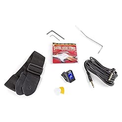MAX GigKit Set de Guitare Électrique avec Support de Guitare – Sunburst, un Kit Idéal pour Débuter la Guitare - Les Beatles, Paul McCartney, John Lennon, RIngo Starr, George Harrison MAX GigKit Set de Guitare Électrique avec Support de Guitare - Sunburst, un Kit Idéal pour Débuter la Guitare – Image 5