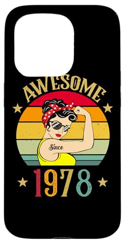 ���B���e�[�W 1978 �a�����v���[���g �����p 48�� 1978�N���܂� �X�}�z�P�[�X iPhone 15 Pro �p