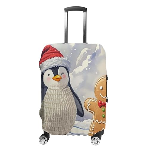 Luggage Covers for Suitcase Travel Luggage Cover Suitcase Protector Snow Mountain Buddies Elastic Suitcase Cover Washable Baggage Covers Fit 19-32 Inch Luggage XL