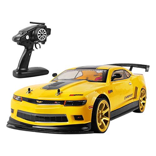 GANMEI 1:10 70 km/H 2.4G RC coche deriva carreras campeonato de coche 4WD doble batería Off Road Radio vehículo teledirigido y regalos