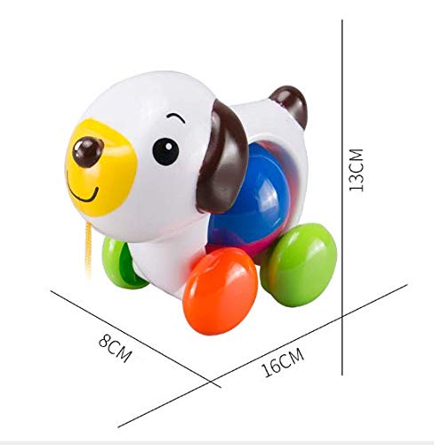 Amazon | 引っ張るおもちゃ 可愛いおもちゃ 犬 車おもちゃ プルトイ 犬