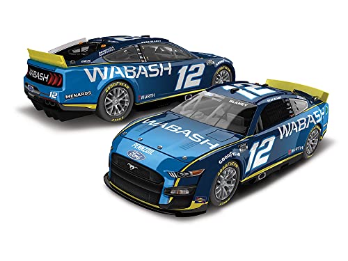Mustang R Blaney 1/24 HO Wabash miniature de collection Nascar pour passionnés