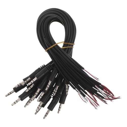 Kisangel 20pcs 3.5mm Male Jack to Bare Wire Aux Cable miniatura 1