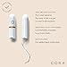 Cora Non-Applicator Tampons - 100% Organic Cotton | Ultra-Absorbent, Unscented, Natural, Non-Toxic, Applicator Free | Eco-Conscious (36 Light Tampons)