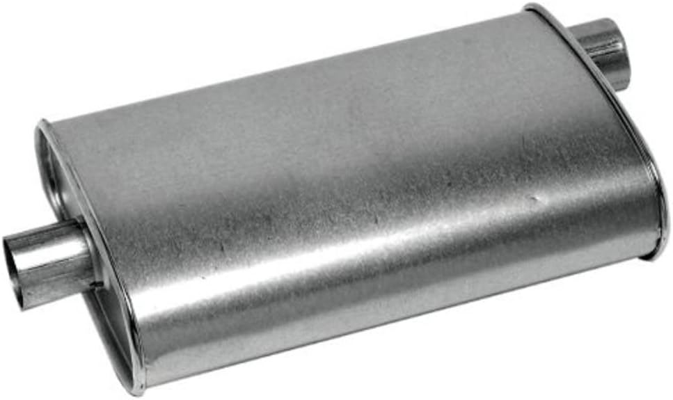 Walker SoundFX Universal 18157 Universal Exhaust Muffler 2" Inlet (ID) 2" Outlet (ID) for Ford Mustang