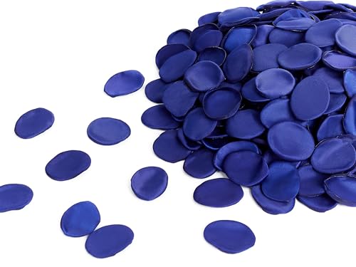 XIANNVXI Lot de 400 Pétales de Rose en Soie Bleu Ciel 3-4cm Pétales Artificiels Frais Réutilisables Décoration Douce pour Shower Mariage d'Été Fête de...