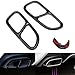 2pcs Exhaust Tip Trim Frame Quad Outlet Compatible With Automotive Motorcycle Parts CLA SLK R172 SL R231