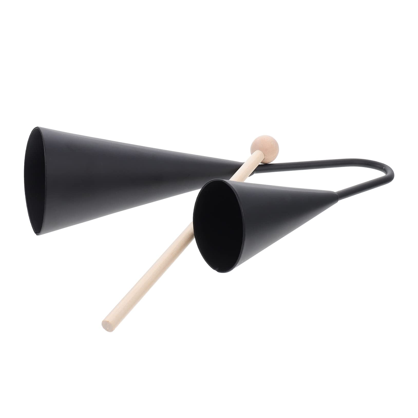 Toddmomy Double Trumpet Instrument Unique Horn Traditional Latin Bell for Boys and Girls
