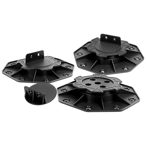Supports réglables 18-30 mm QWORK plots lambourdes dalles de terrasse - 5