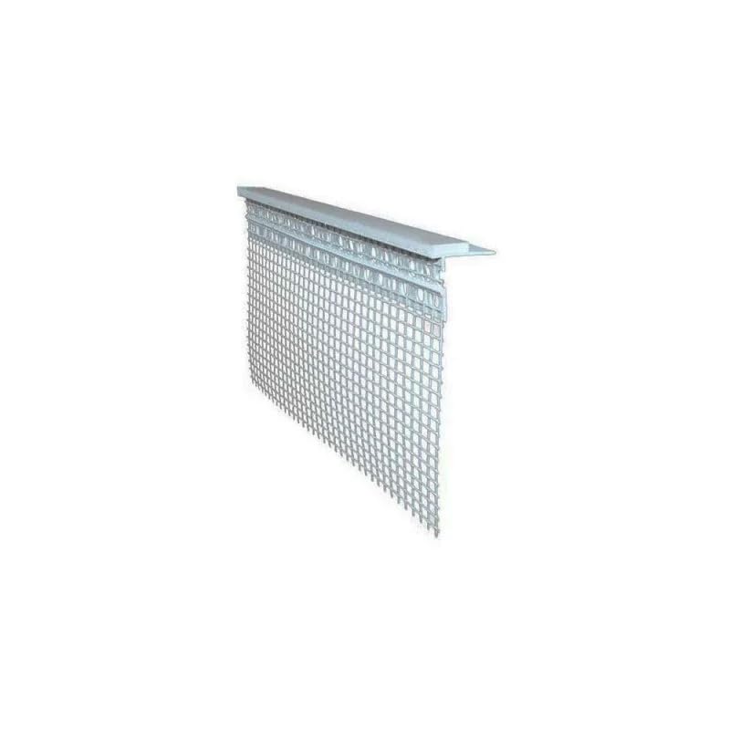 Profilo in pvc con rete in fibra di vetro per davanzale 2 metri, 5 pz